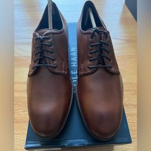 COLE HAAN Grand Portman  Men’s Dressing Shoes Size 7.5M Brown Genuine Leather